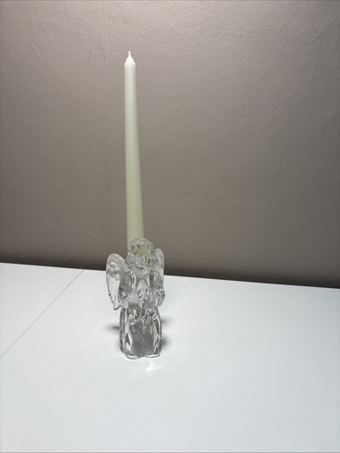 Crystal glass angel
