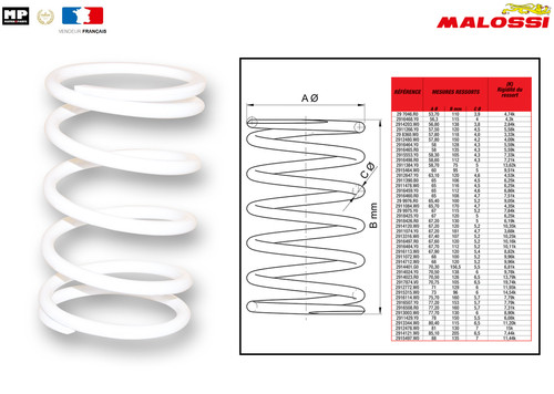 Variator thrust spring - , malossi