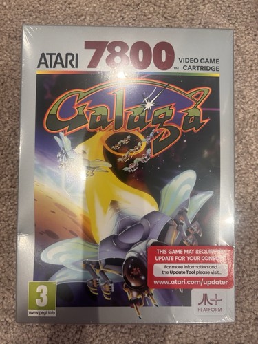 Atari 7800 galaga - atari, (compatible