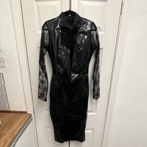 Misfitz gothic dress - gothic, pvc/cob