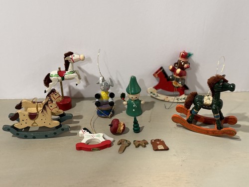 Vtg christmas lot miniature - vtg,