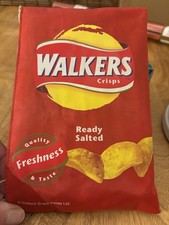 Walkers Crisps Vintage Pencil Case Rare Collectible