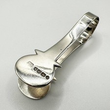 VICTORIAN PAIR OF SUGAR TONGS STERLING SILVER LONDON 1865 FREDERICK BRASTED