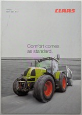 Original UK Market CLAAS For Ares 617, 657 & 697  Tractors Brochure, c 2006