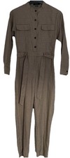 Ladies  Check Jumpsuit 
