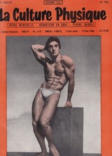 Vintage bodybuilding magazine