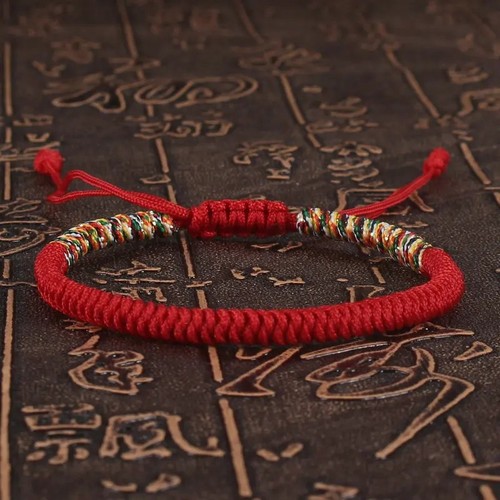 Tibetan buddhist knot bracelet - tibetan,