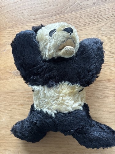 Steiff floppy panda plush - panda, toy