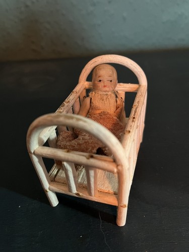 Miniature antique bisque - miniature,