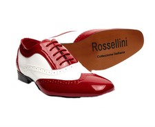 Men's Red And White Borsalino