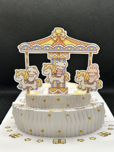 Pop greeting card - pop, up