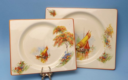 Two art deco rectangular - two,