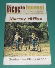 Vintage 1977 Bicycle Journal Murray Hi-Rise Kids Bikes Schwinn Soma Raleigh