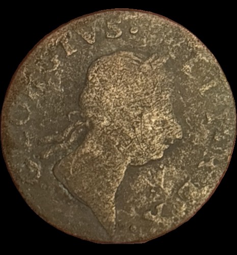 1766 ireland george - iii, half