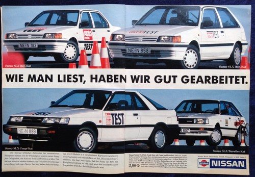 1988 nissan sunny slx - 1988, slx,