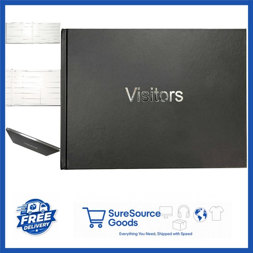 Vinyl visitors guest book - visitors,