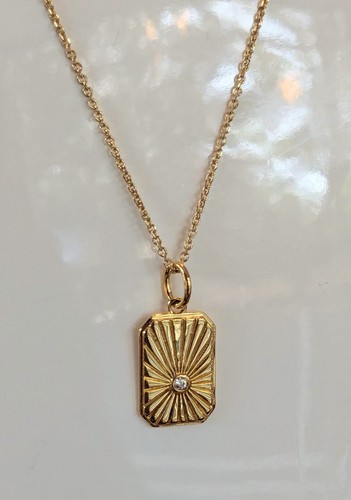 14ct gold plated sterling - gold,
