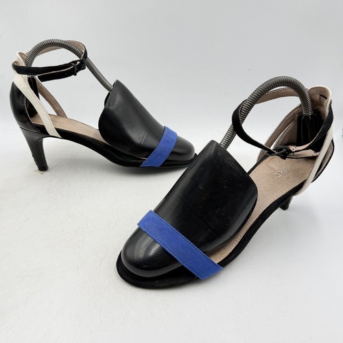 Next blue black white suede - blue,