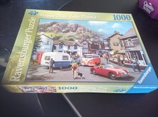 A VINTAGE CAR JIGSAW PUZZLE