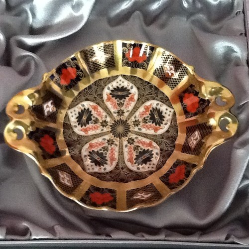 New royal crown derby old - new,