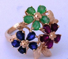 R192 Genuine 9K Gold Natural