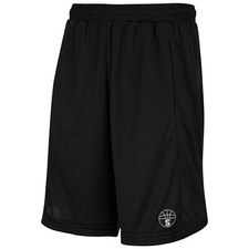 Mens Basketball Shorts with pockets ~ Size S to 5XL, ALL BLACK Starting 5