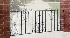 Classic Metal Scroll Driveway Gates from 7ft to 10ft GAPS x 914mm H wrought iron