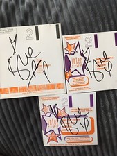KYLIE SIGNED PROMO CARD X 3 SELLING SEPARATELY