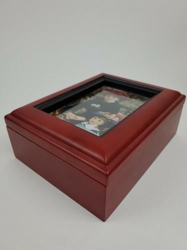 Rare vintage wood frame music - wood,