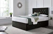 ORTHOPAEDIC DIVAN BED SET WITH