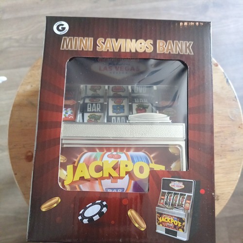 Mini slot machine savings bank - mini,