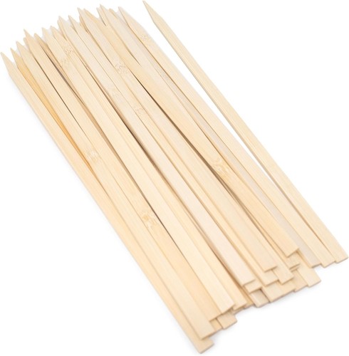 Flat bamboo skewers - 11.5",