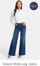 NYDJ TERASA WIDE LEG JEANS