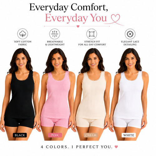 Womens ladies ribbed cotton - womens,