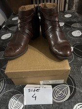 Womens WALLIS Brown Shoes Size