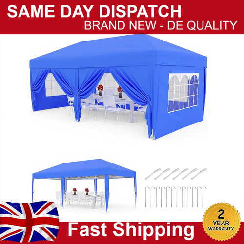 3x6m pop gazebo heavy duty - 3x6m,