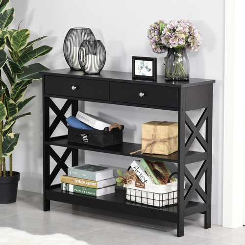 Console table side desk - side, w/