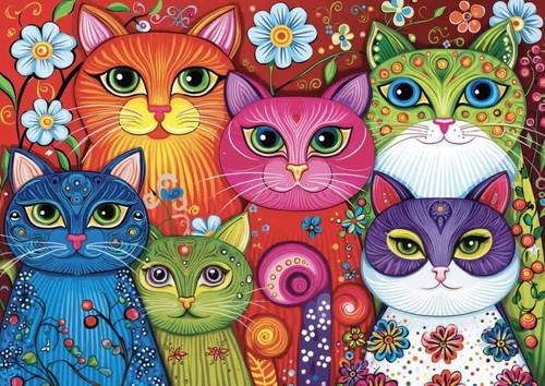Jacarou patterned purr group - jacarou,