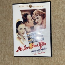 It's Love I'm After (DVD