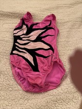 Pink Shiny Milano Leotard With