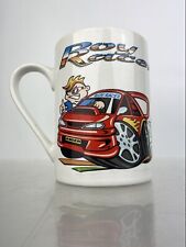 Novelty Coffee Mug Chocoholics BOY RACER Car Ceramic Retro Tea Cup 1990s Vintage