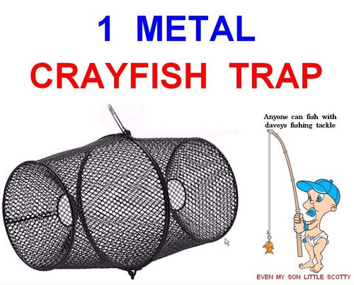 Metal crayfish trap live - crayfish,