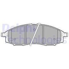 LP1772 DELPHI Brake Pad Set