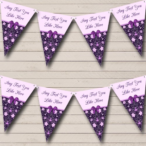 Purple lilac floral - purple,