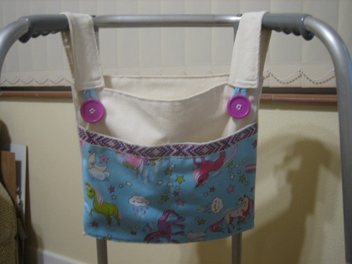 Bag for walking frame zimmer - bag, frame/zimmer