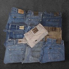 Men's Lee Wholesale Joblot A/B Denim Jeans Bundle X 10