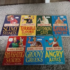Horrible Histories series Set Of 7 Paperback Books.