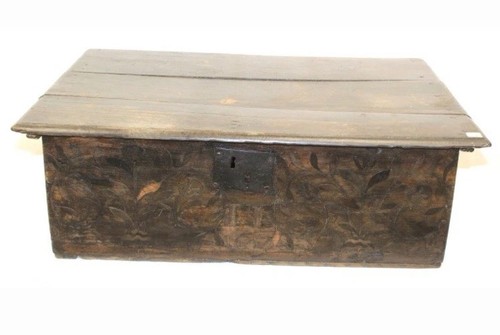 17th century large inlaid - 17th,