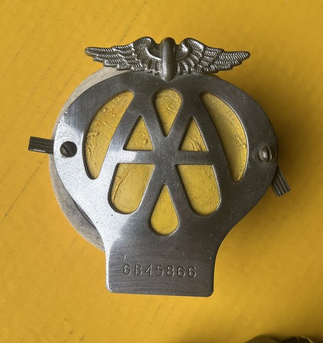Classic car shield - aa, badge