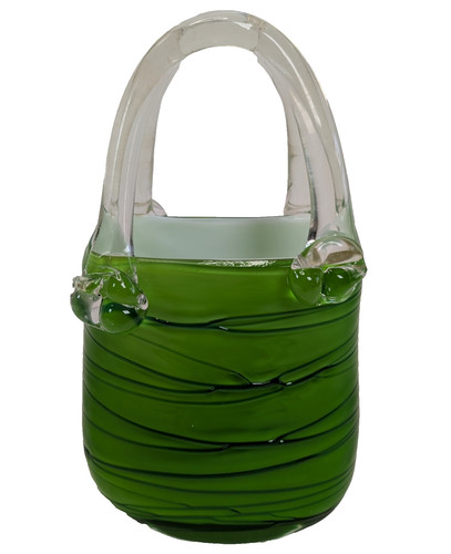 Vintage handbag vase art - vintage,